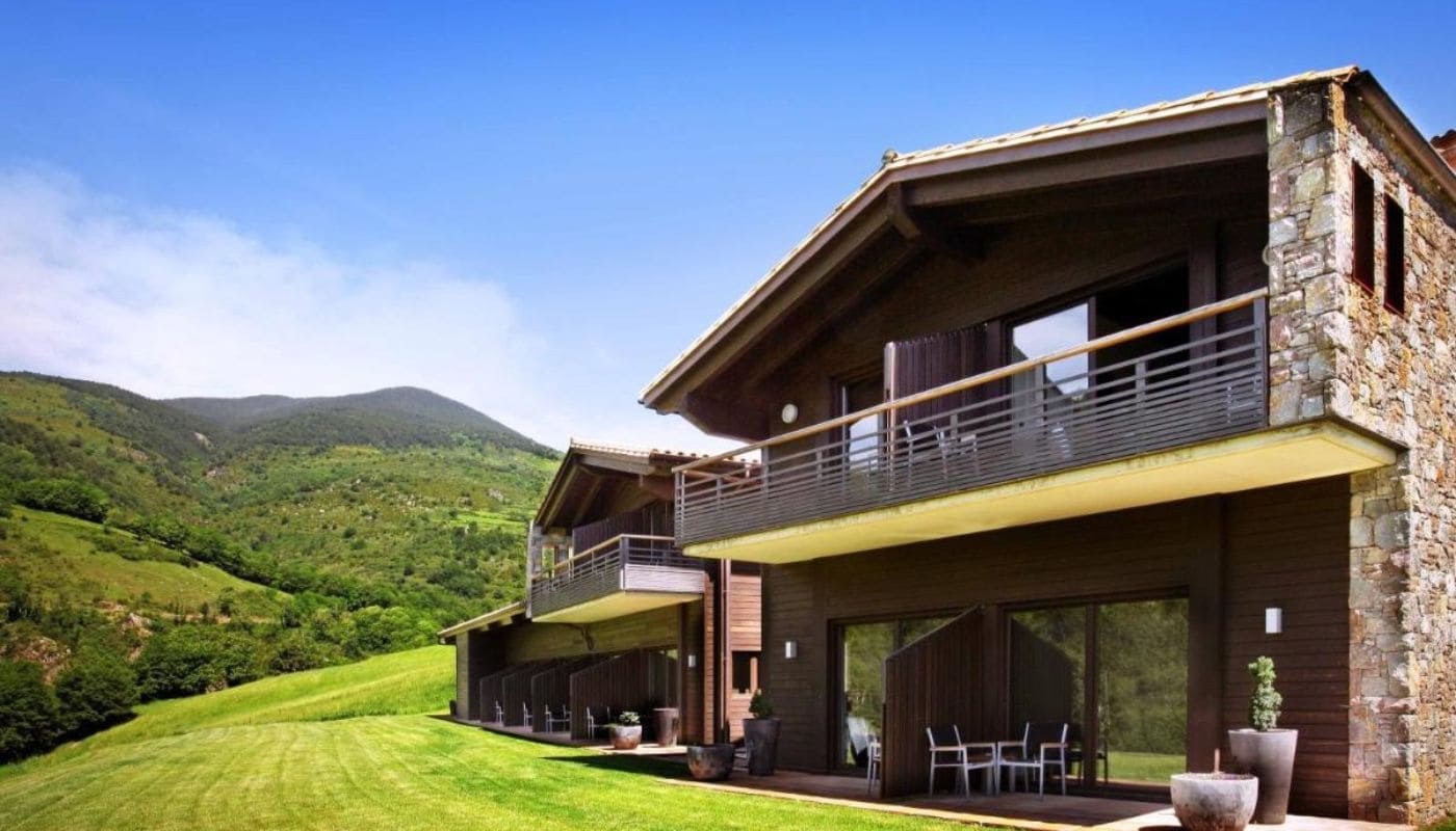 foto del hotel rural amb spa resguard dels vents