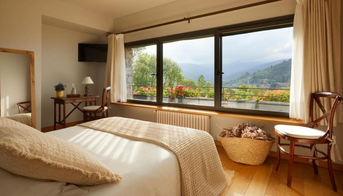 vistas del hotel rural bac
