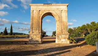 vistas del arco de roda de bara