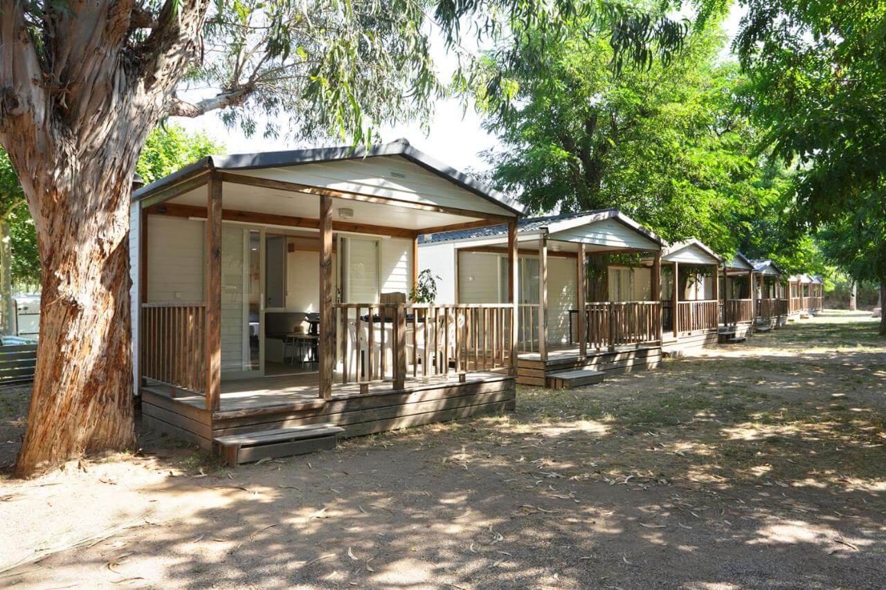 alojamiento en camping senia riu